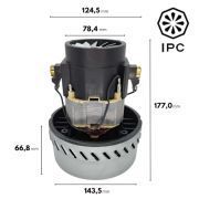 MOTOR BPS2S PROFISSIONAL PARA EXTRATORA IPC BRASIL
